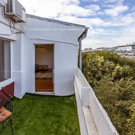 Spacious Loft With One Bedroom And A Big Terrace Belgrade